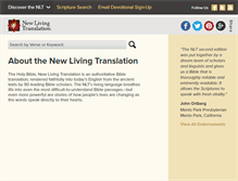 Tablet Screenshot of nlt.to